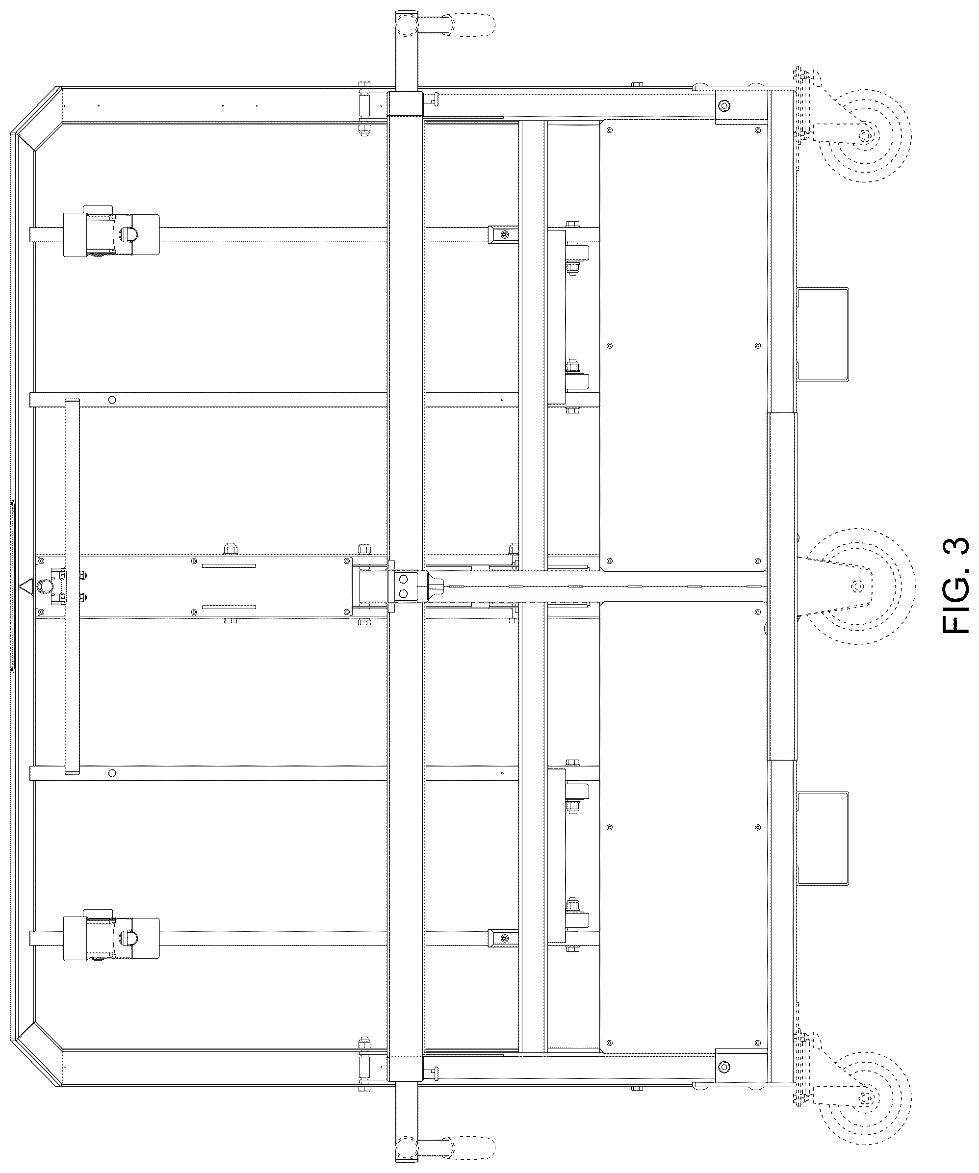 Patent USD1125776 Figure 3 – Trolley