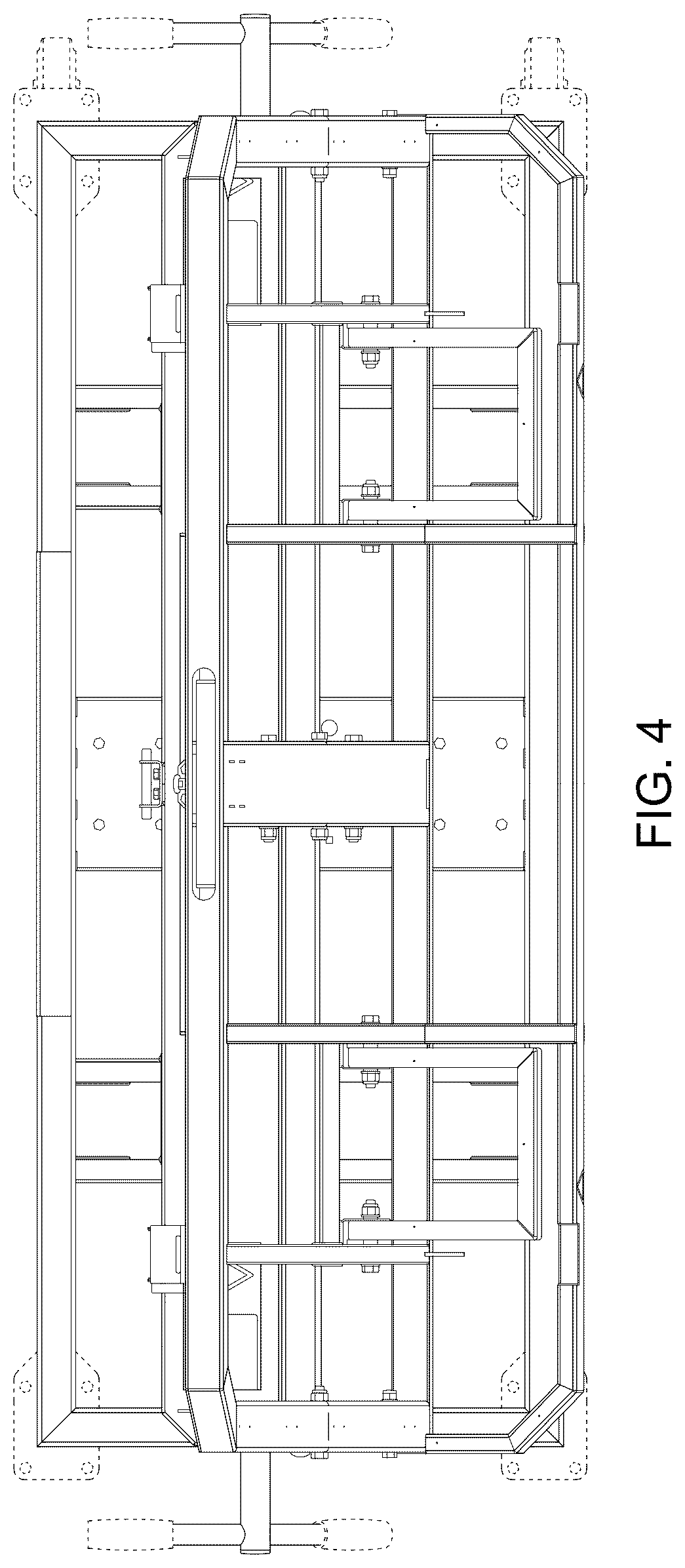 Patent USD1125776 Figure 4 – Trolley