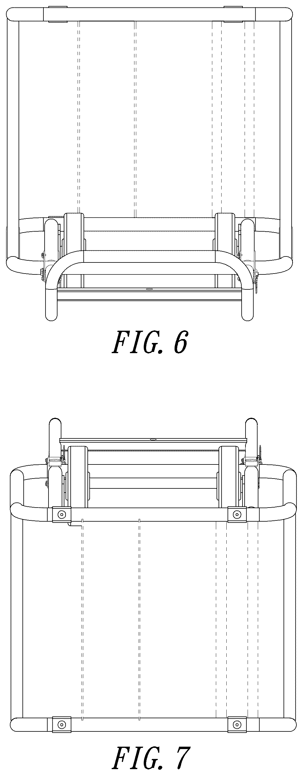 Patent USD1125778 Figure 6 – Push cart