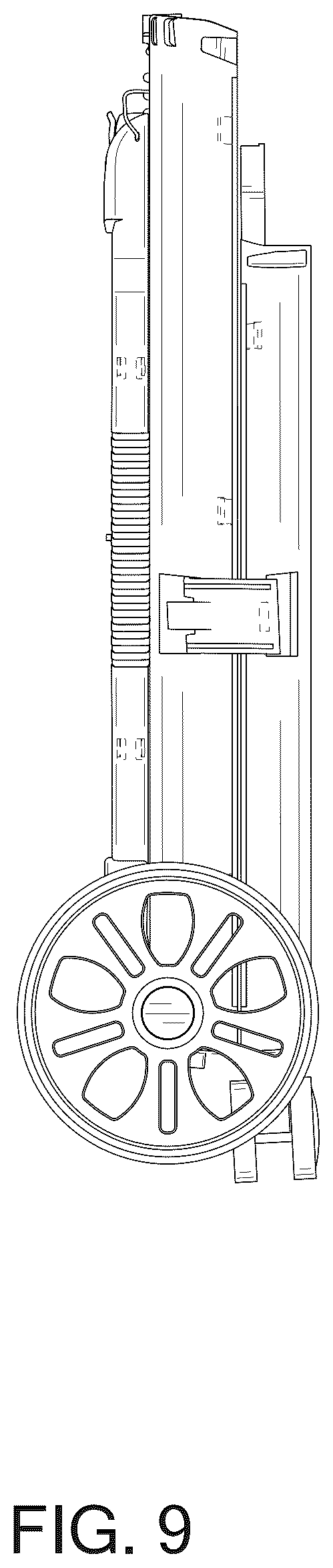 Patent USD1125779 Figure 9 – Foldable shopping cart