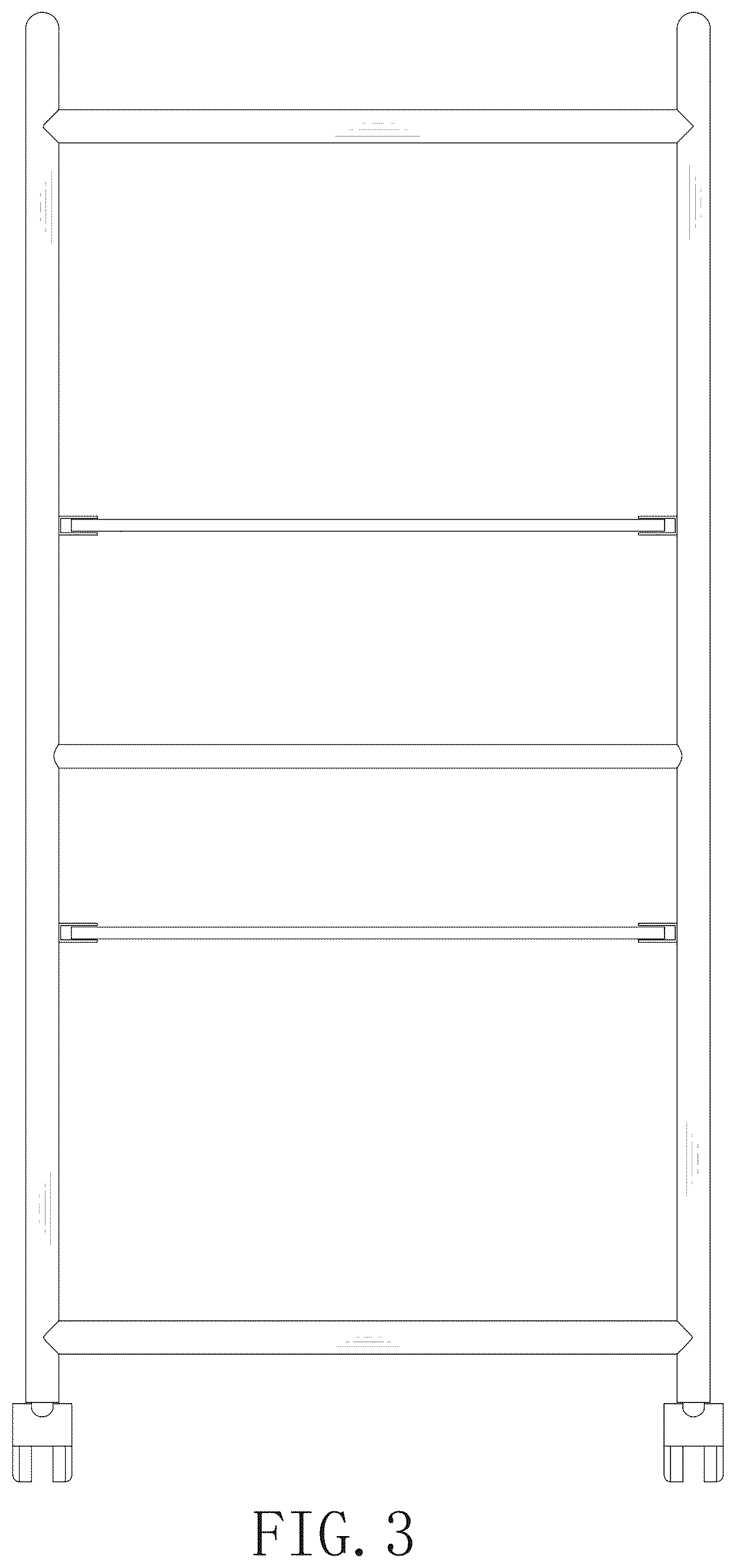 Patent USD1125780 Figure 3 – Pull-out file cart
