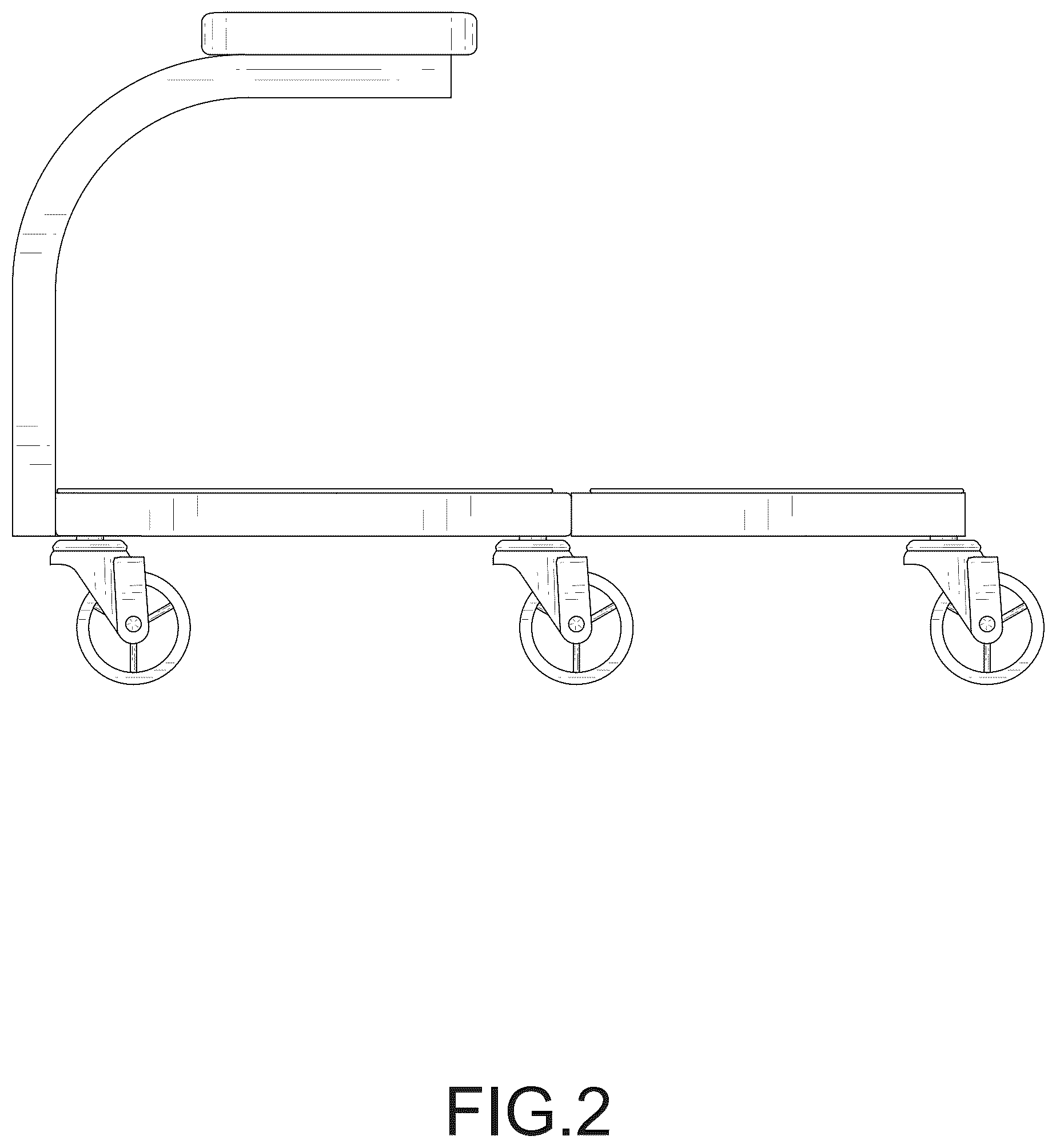 Patent USD1125781 Figure 2 – Tool stool