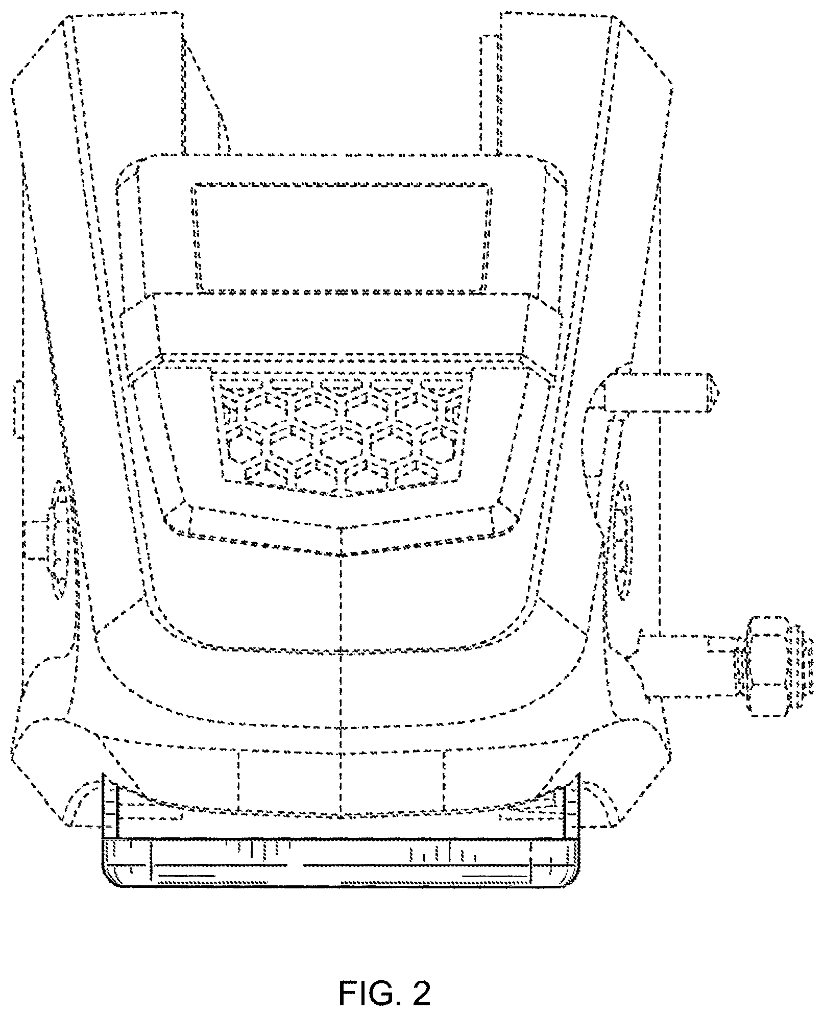 Patent USD1125782 Figure 2 – Winch housing