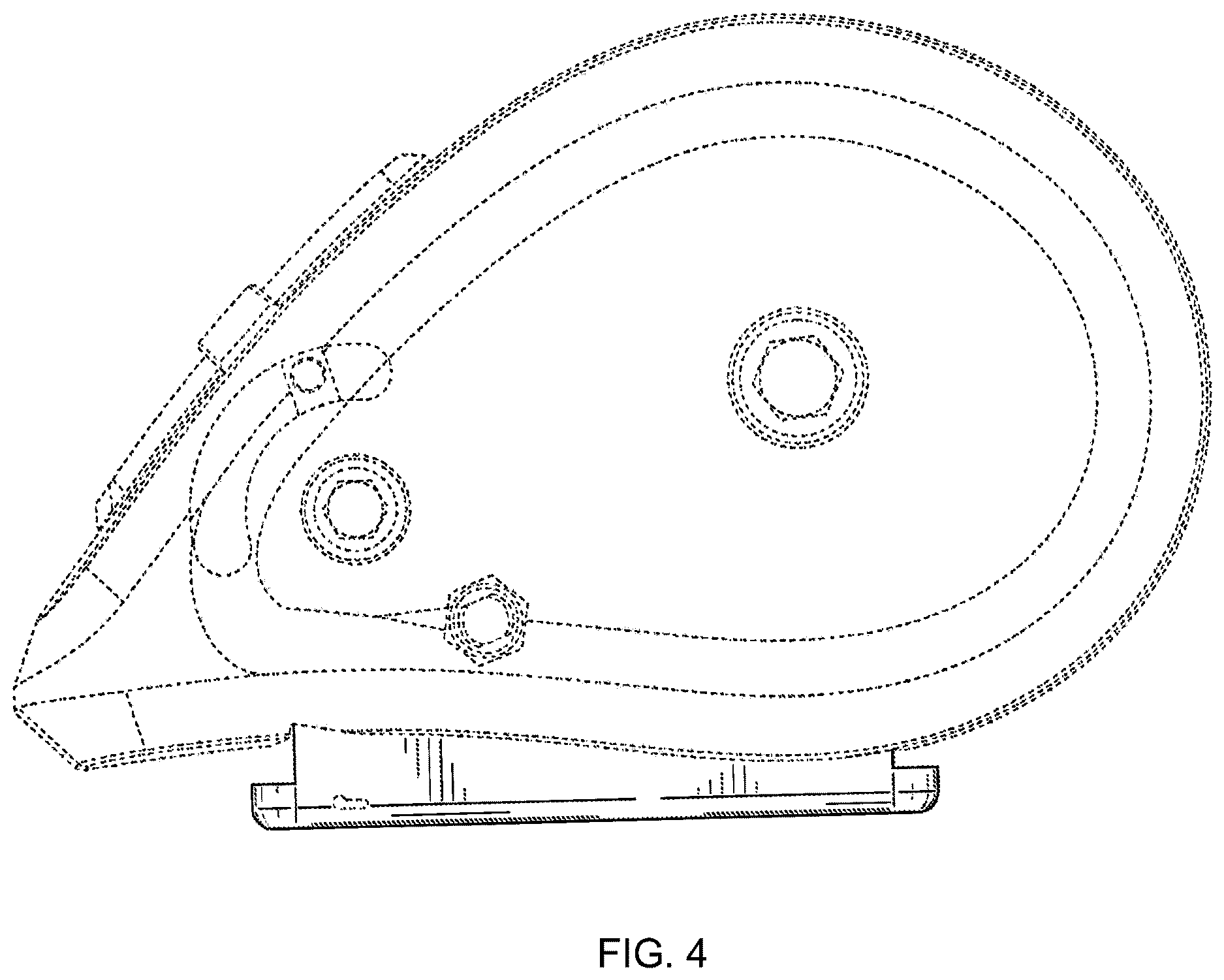 Patent USD1125782 Figure 4 – Winch housing