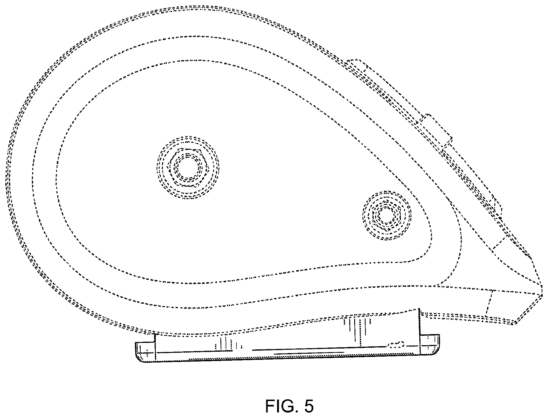 Patent USD1125782 Figure 5 – Winch housing