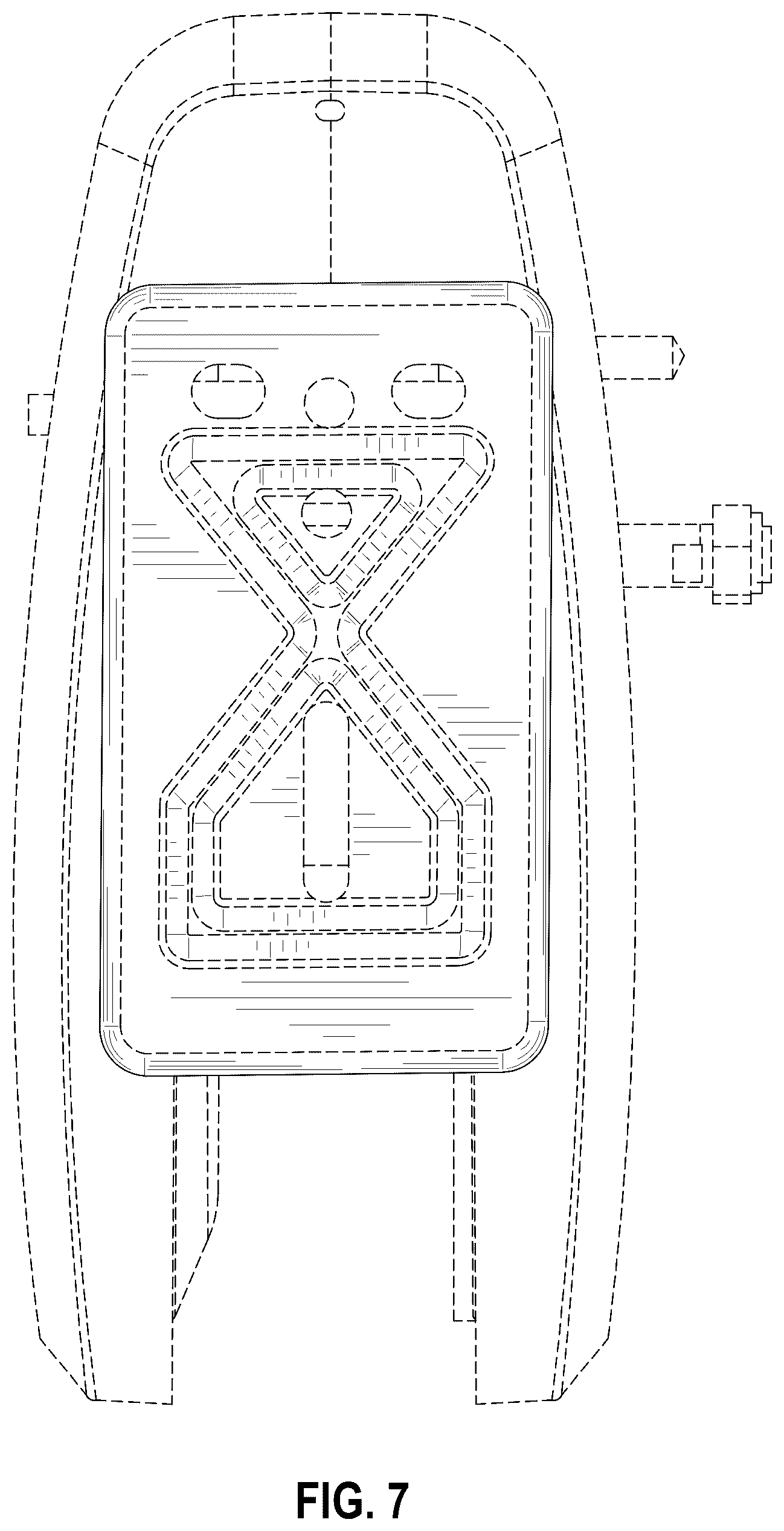 Patent USD1125782 Figure 7 – Winch housing