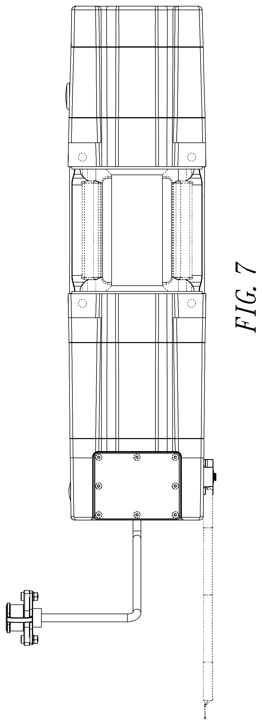 Patent USD1125783 Figure 6 – Power winch