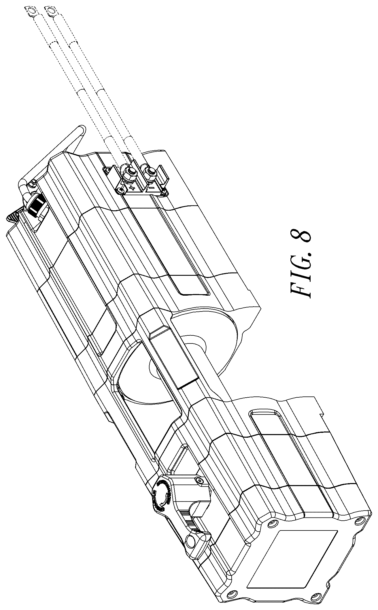 Patent USD1125783 Figure 7 – Power winch
