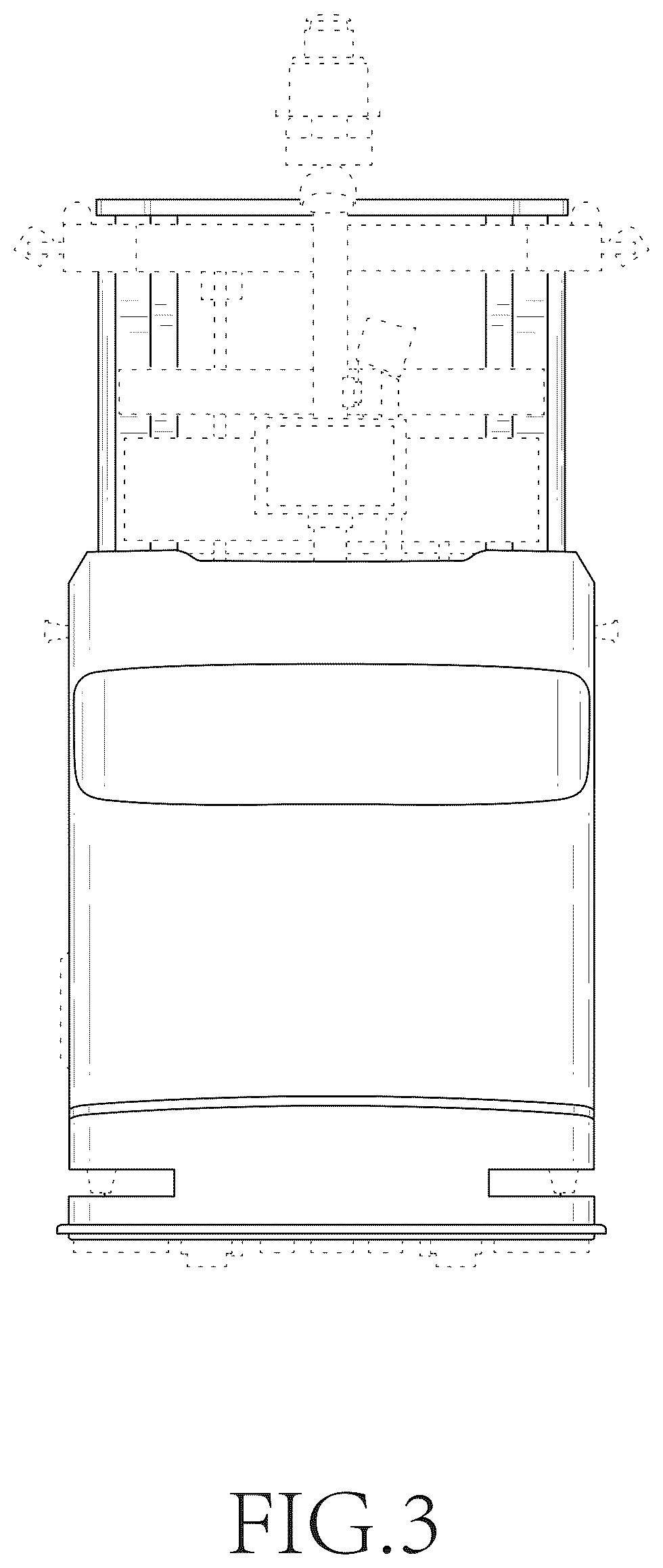 Patent USD1125785 Figure 3 – Pallet truck