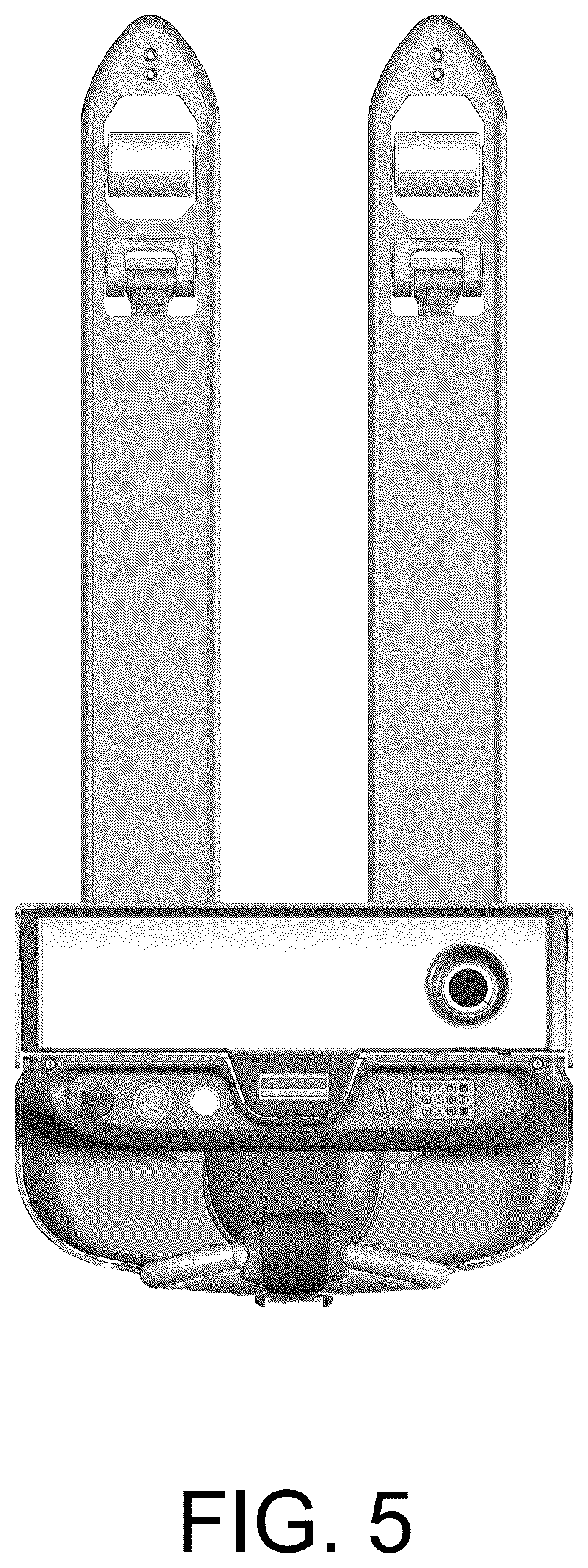 Patent USD1125786 Figure 5 – Walking pallet truck