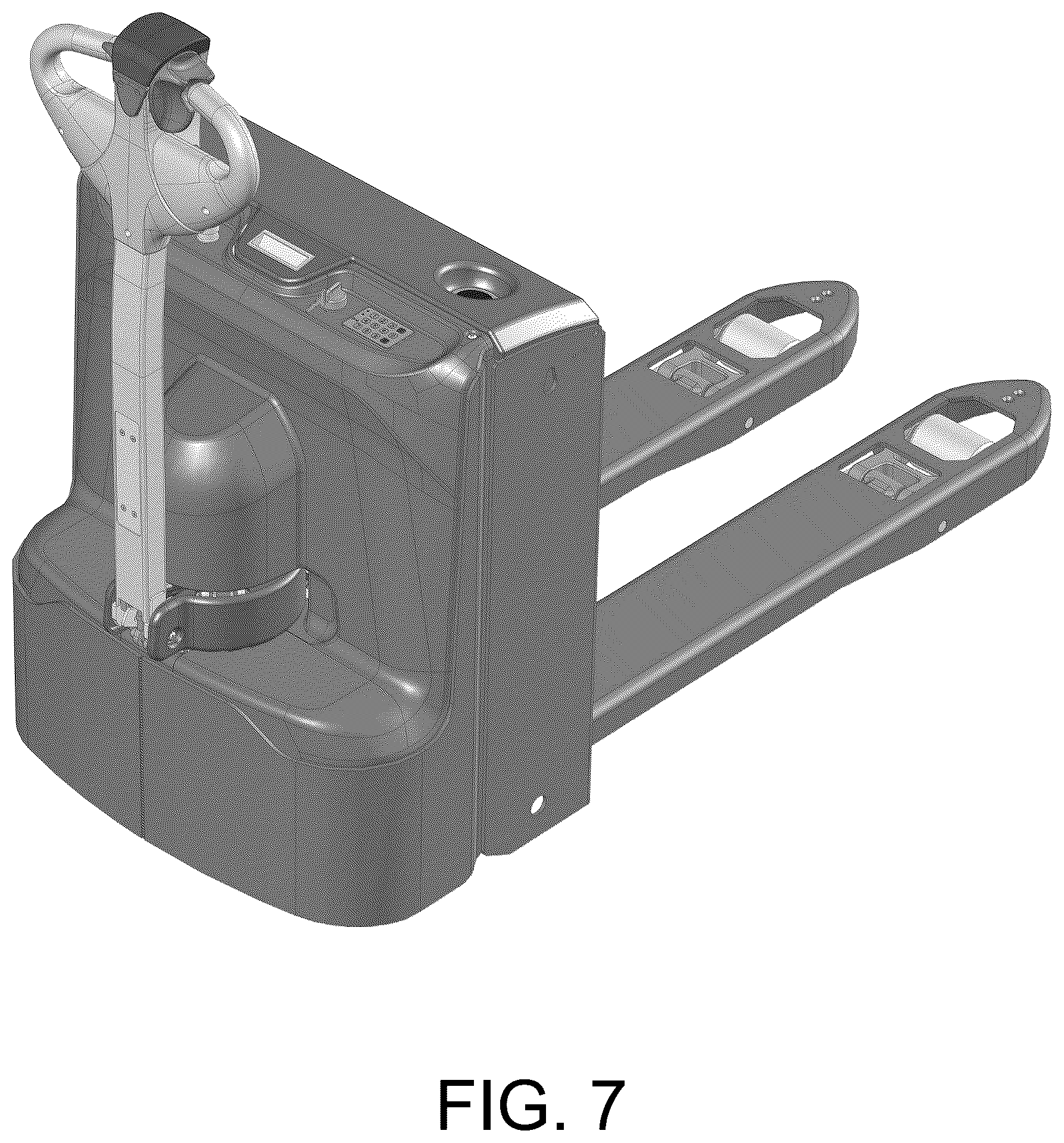 Patent USD1125786 Figure 7 – Walking pallet truck