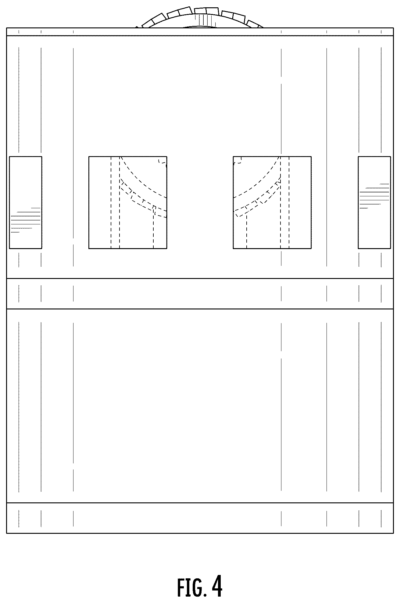 Patent USD1125787 Figure 4 – Part of modular conveyor for sorting goods