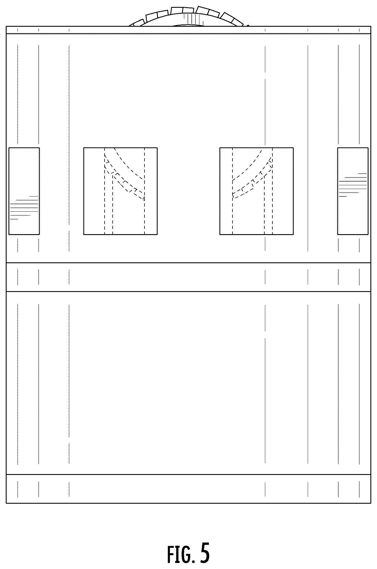Patent USD1125787 Figure 5 – Part of modular conveyor for sorting goods