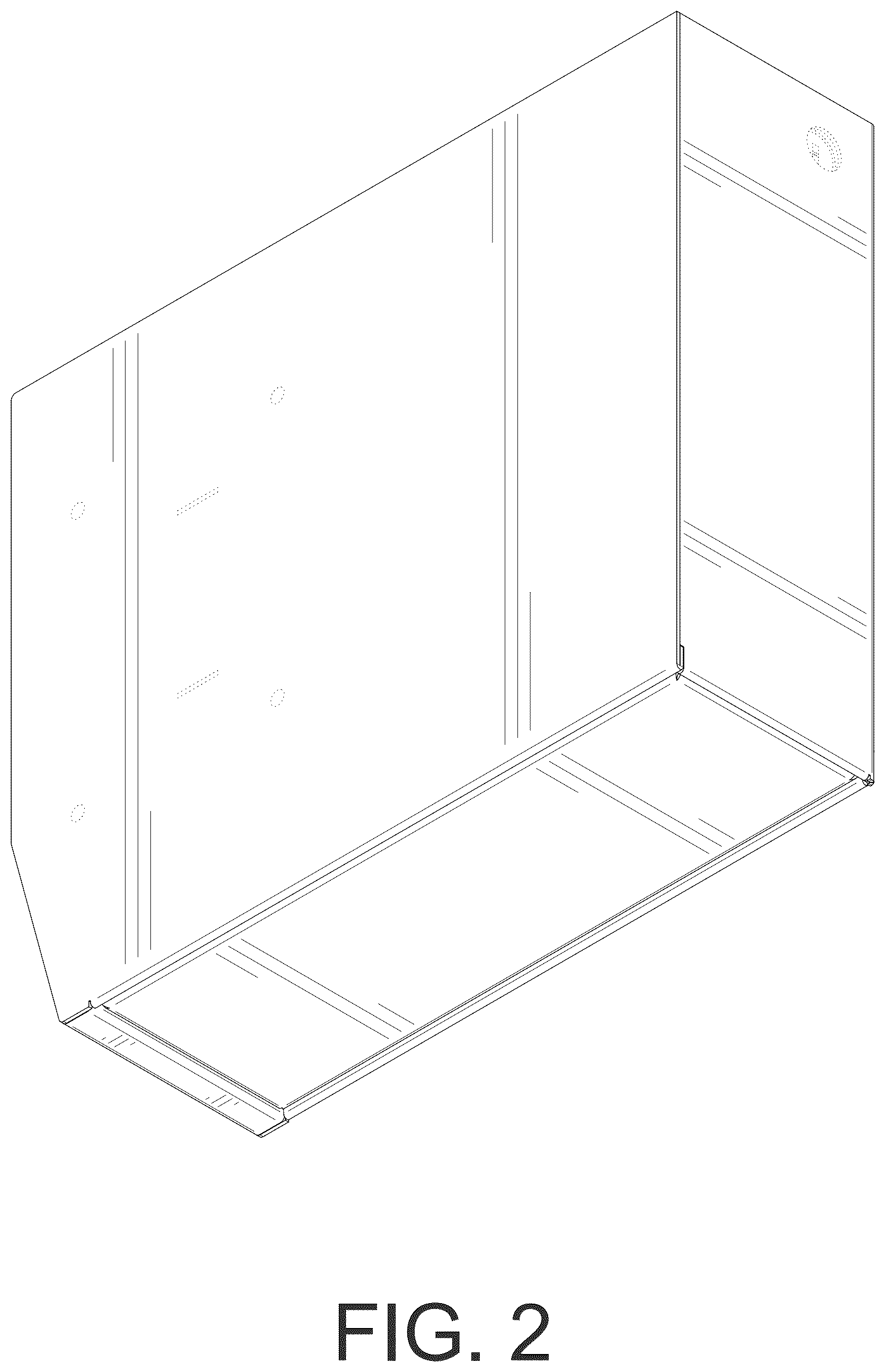 Patent USD1125788 Figure 2 – Gun safe