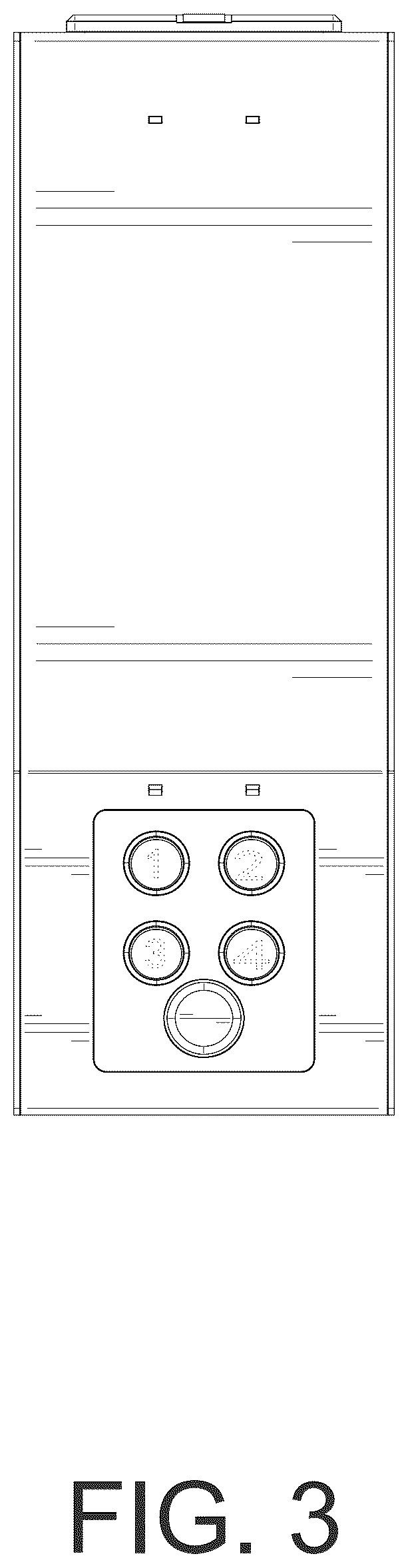 Patent USD1125788 Figure 3 – Gun safe