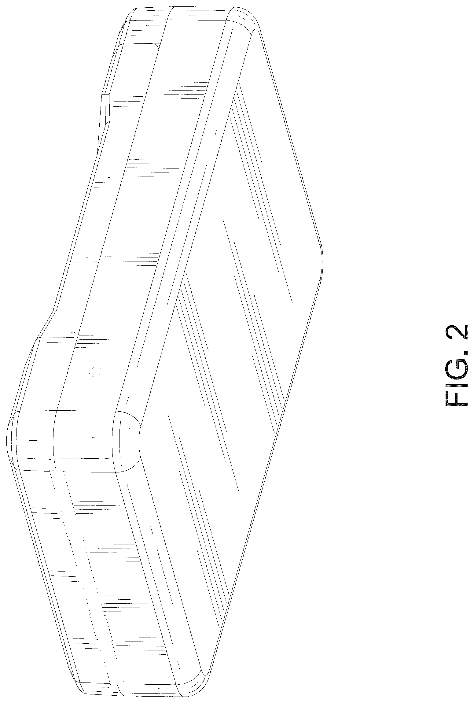 Patent USD1125789 Figure 2 – Gun safe