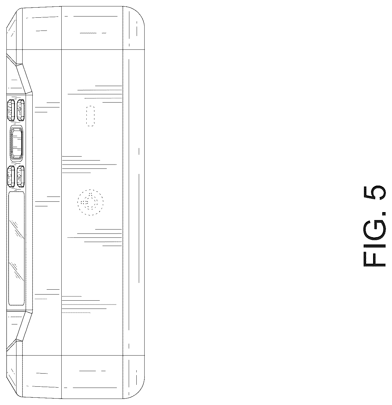 Patent USD1125789 Figure 5 – Gun safe