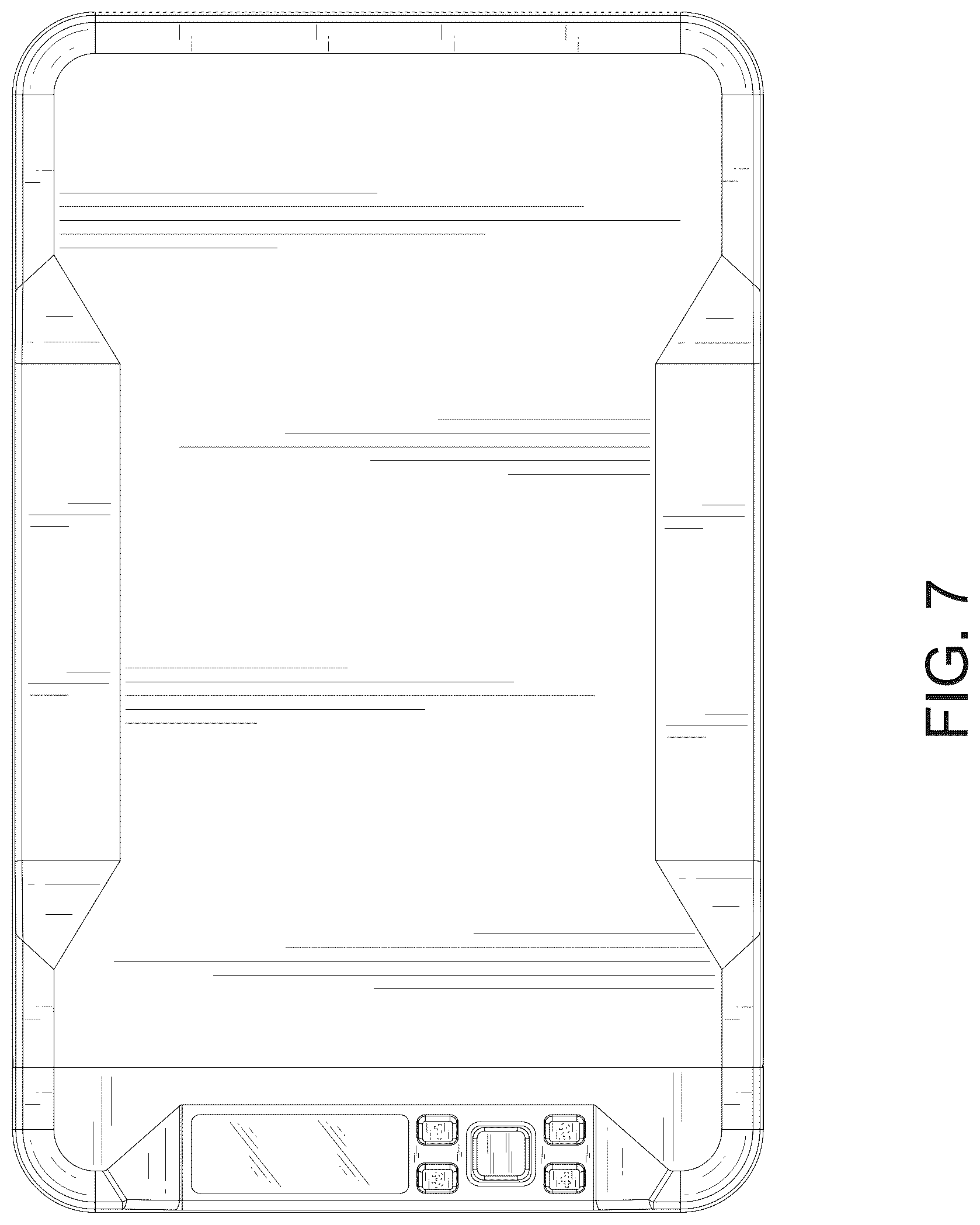 Patent USD1125789 Figure 7 – Gun safe