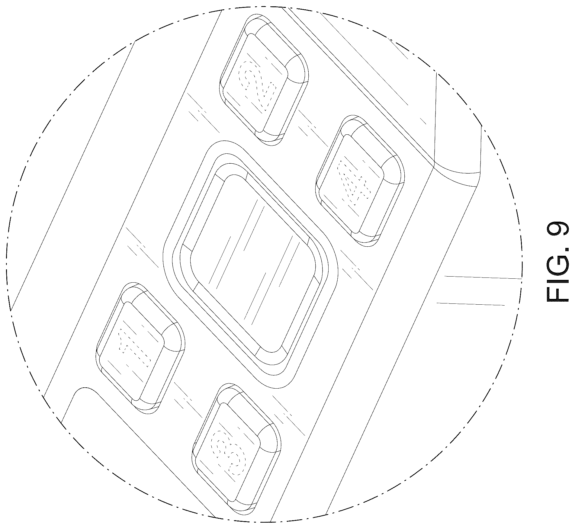 Patent USD1125789 Figure 9 – Gun safe