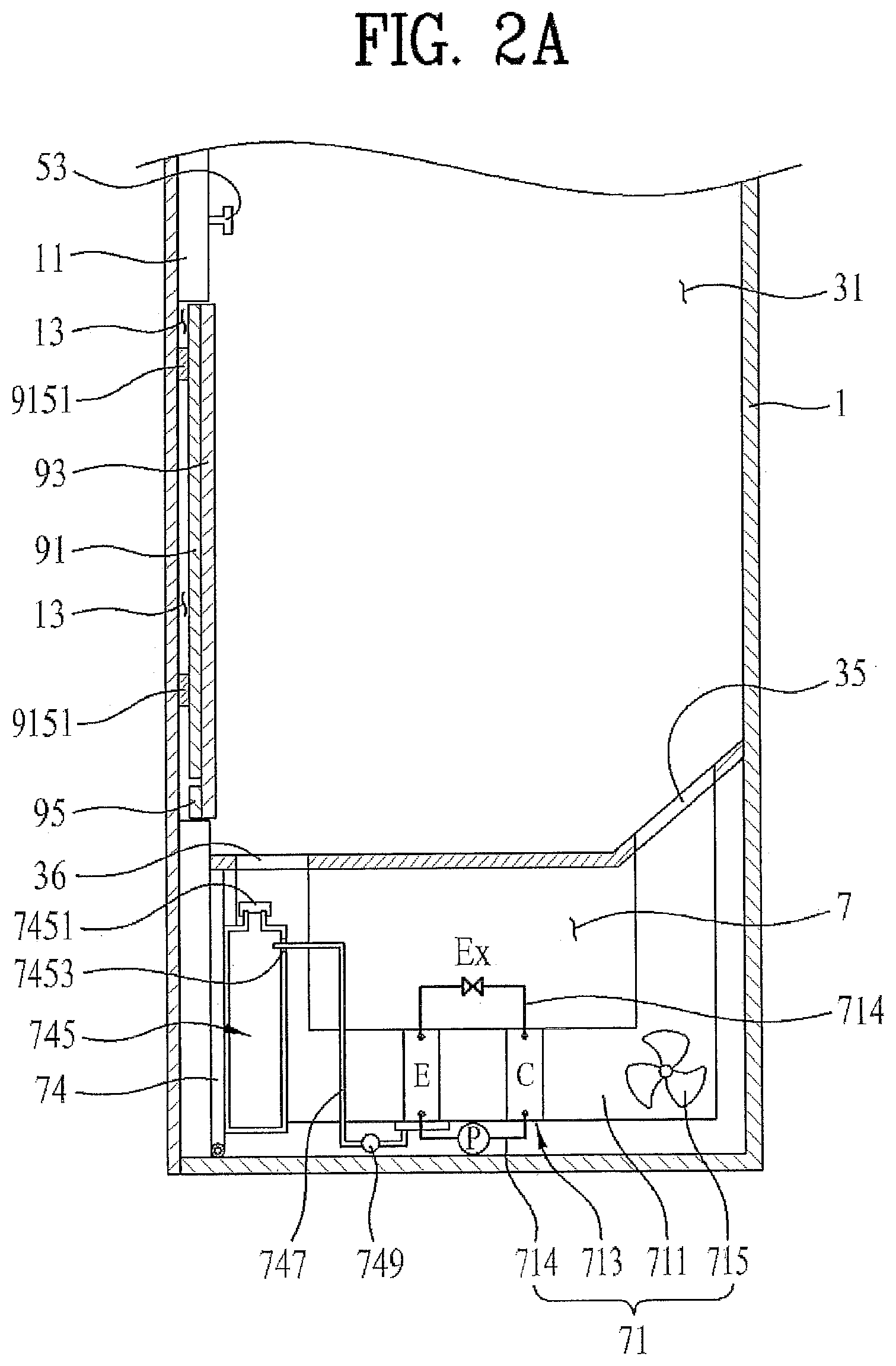 Patent USRE050876 Figure 2 – Laundry treating apparatus