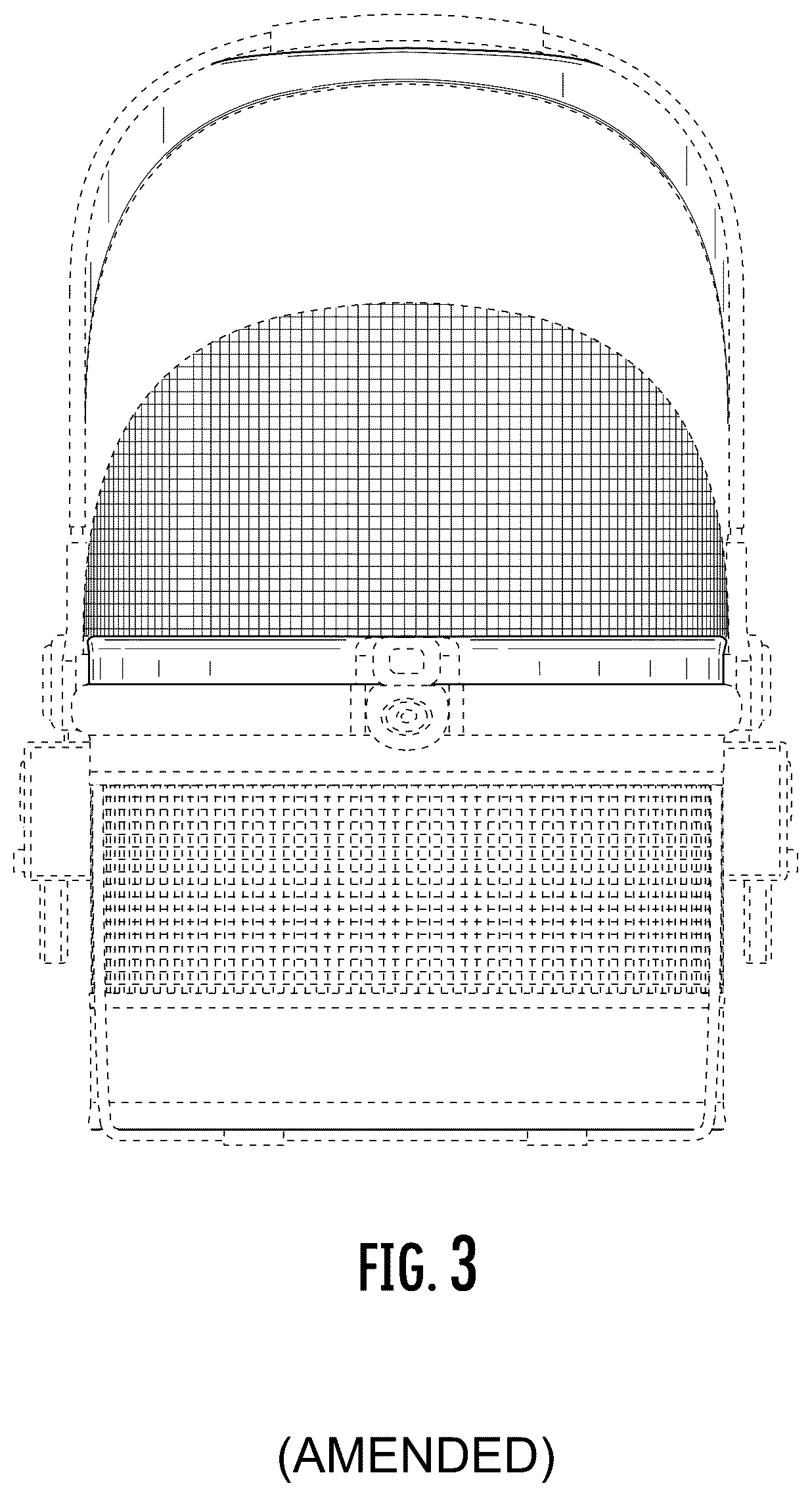 Patent USRE050877 Figure 3 – Pet carrier