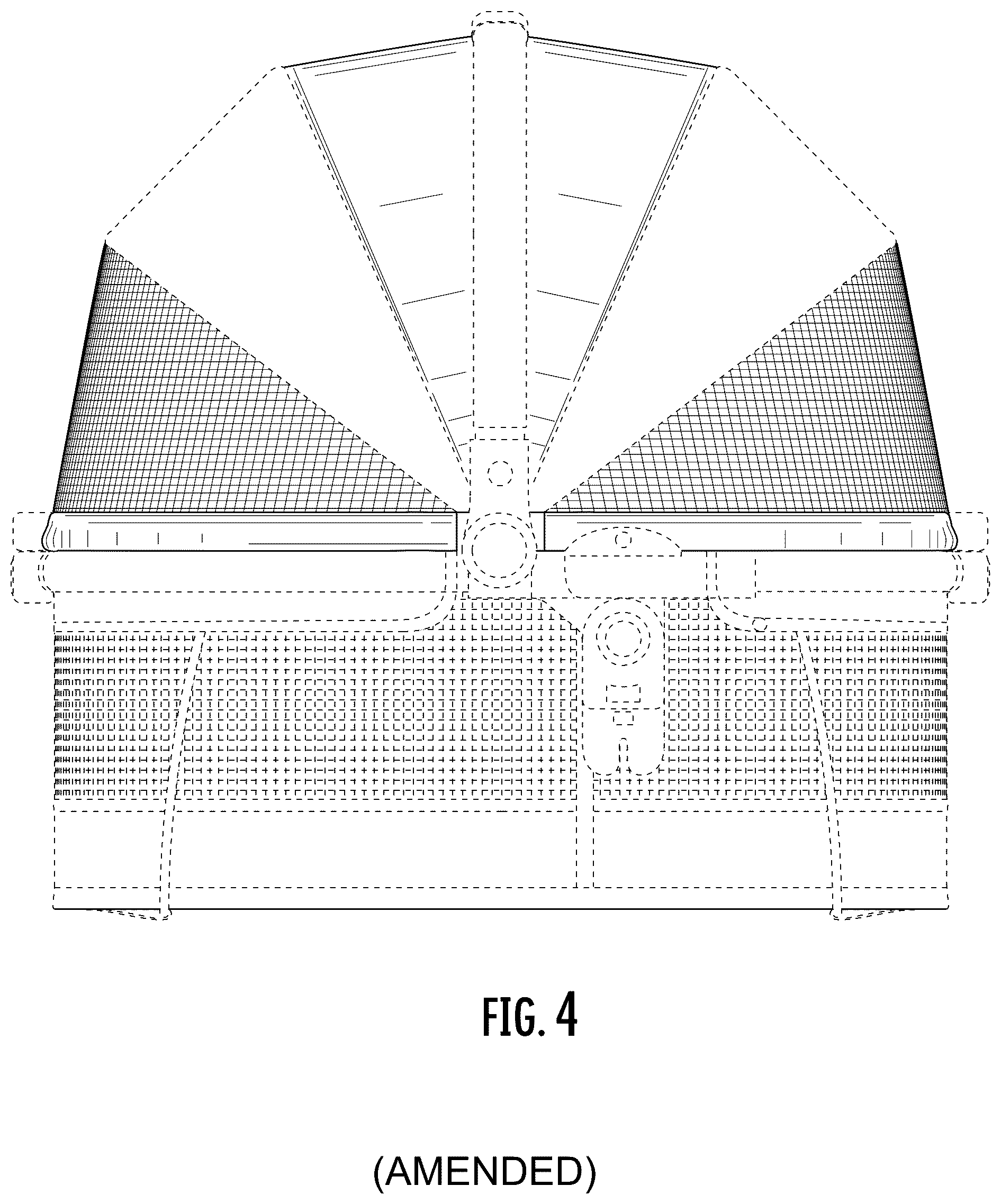 Patent USRE050877 Figure 4 – Pet carrier
