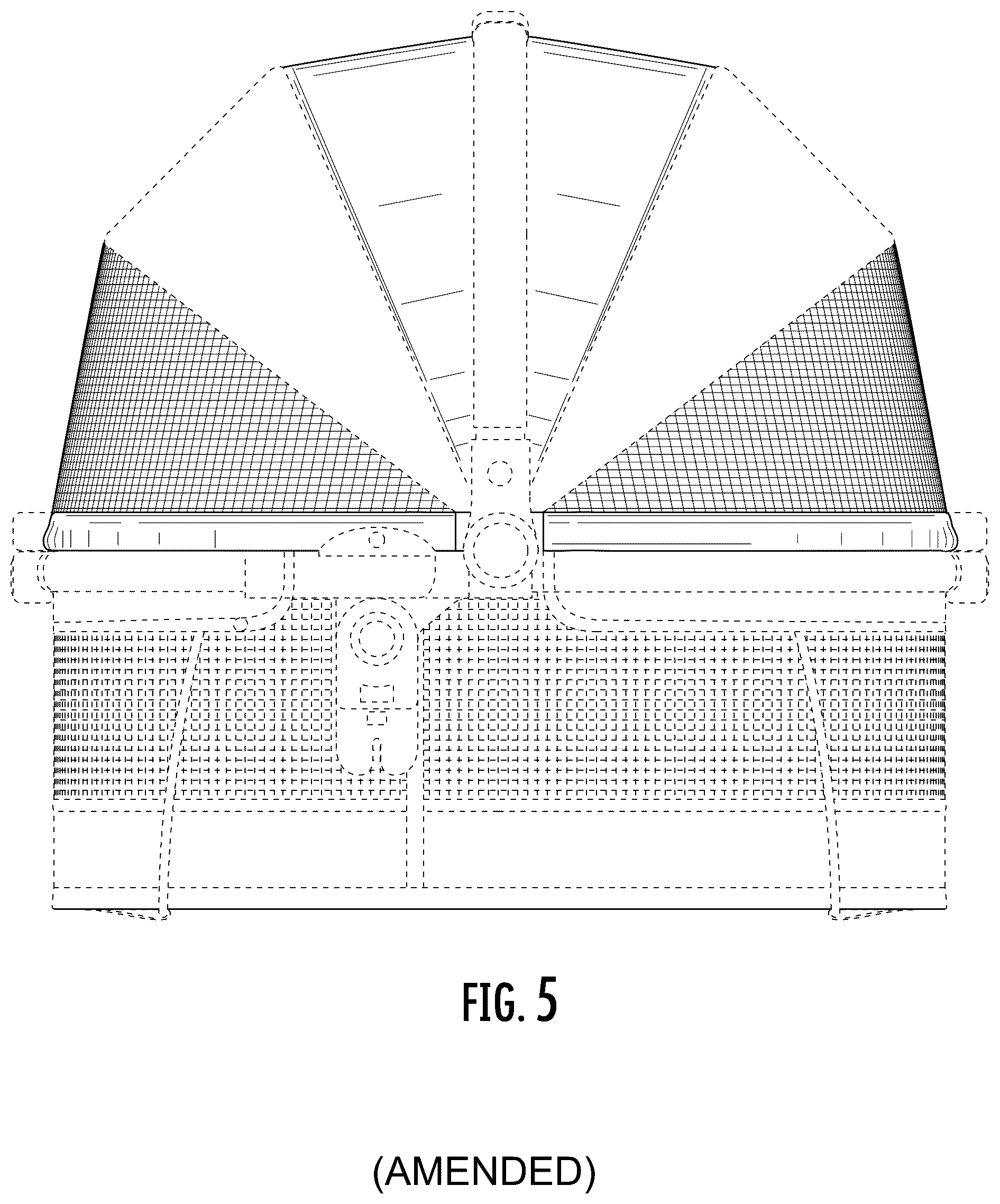 Patent USRE050877 Figure 5 – Pet carrier