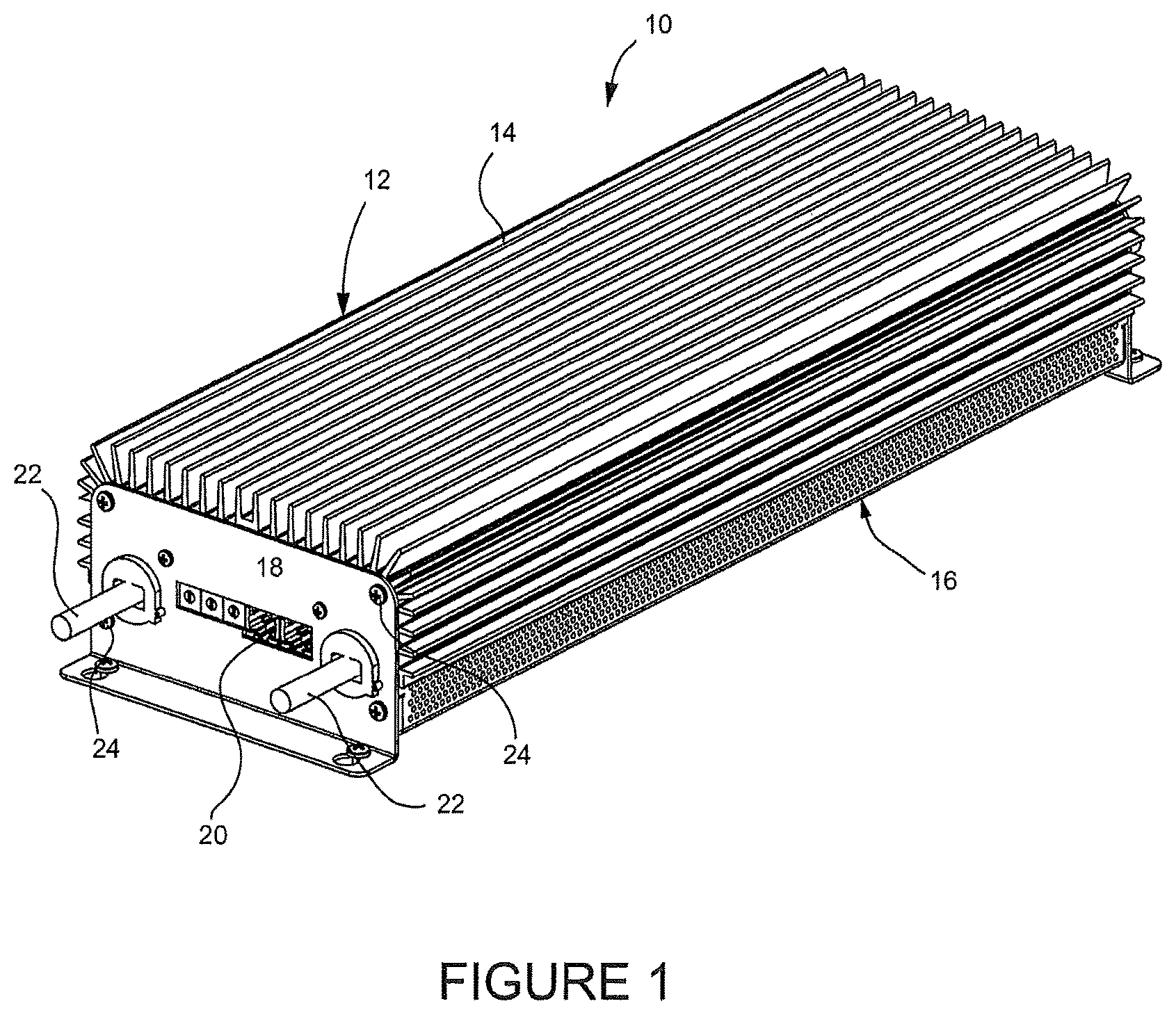 Patent USRE050882 Figure 1 – Configurable LED driver/dimmer for solid state lighting applications