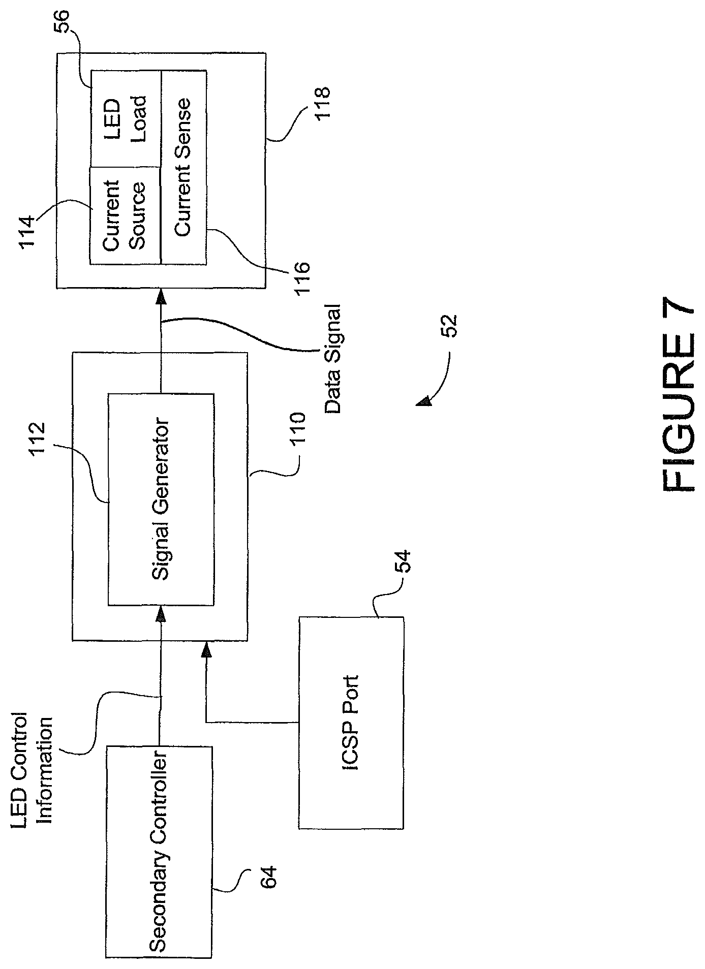 Patent USRE050882 Figure 8 – Configurable LED driver/dimmer for solid state lighting applications